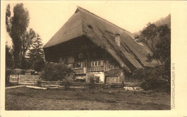 Verlag Elchlepp Nr. 11 Schwarzwaldhaus
