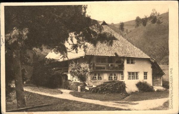 Verlag Elchlepp Nr. 13 Schwarzwaldhaus