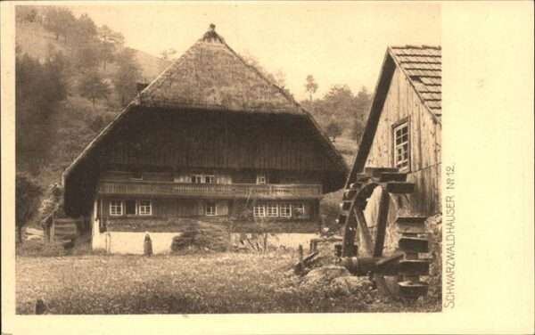 Verlag Elchlepp Nr. 12 Schwarzwaldhaus
