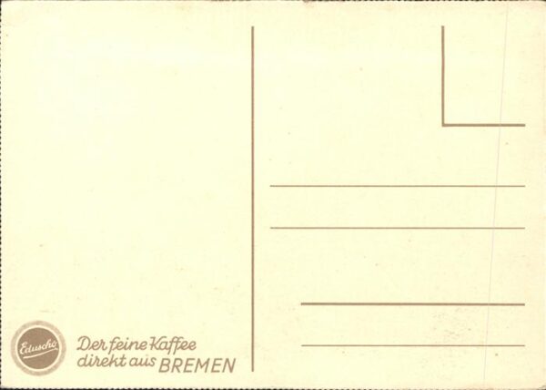 Segelboote Künstlerkarte Walter Bertelsmann Weserm – Bild 2