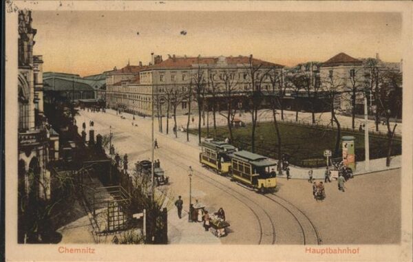 Strassenbahn Chemnitz Hauptbahnhof