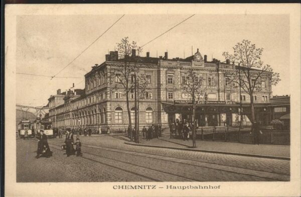 Strassenbahn Chemnitz Hauptbahnhof