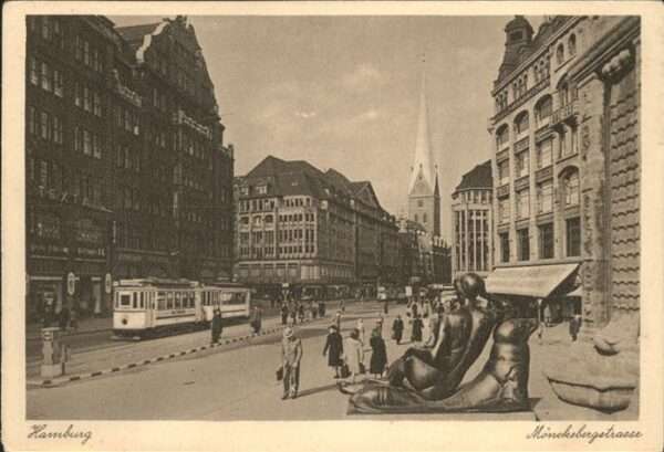 Strassenbahn Hamburg Mönckebergdtrasse