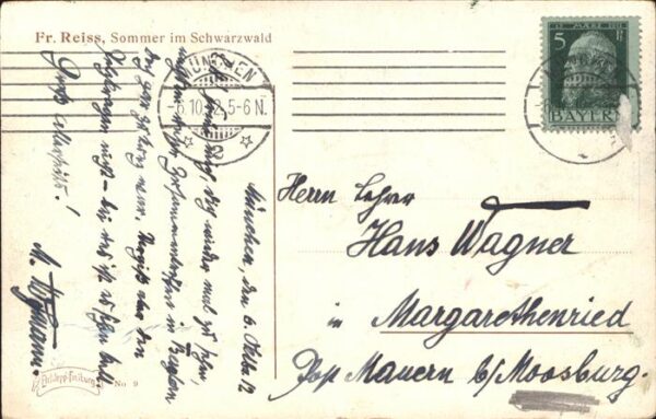 Reiss Fritz Nr. 9 Sommer im Schwarzwald Schwarzwald – Bild 2