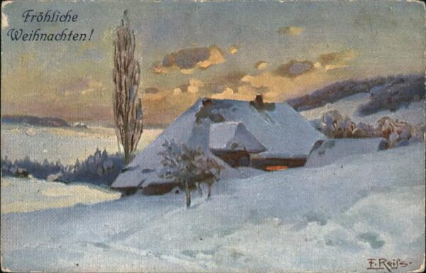 Reiss Fritz Nr. 8 Winter im Schwarzwald Schwarzwald
