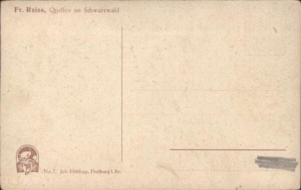 Reiss Fritz Nr. 7 Quellen im Schwarzwald – Bild 2