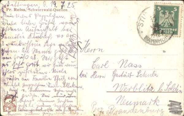 Reiss Fritz Nr. 2 Schwarzwald-Quellen – Bild 2
