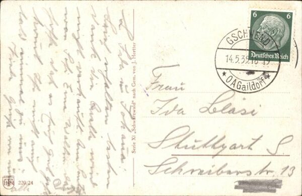 Hertter J. Nr. 220/24 Schwarzwaldhaus Trachten Was – Bild 2