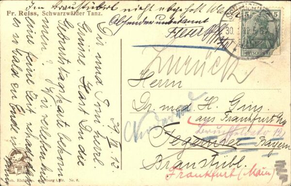 Reiss Fritz Nr. 6 Schwarzwald Tanz Trachten – Bild 2