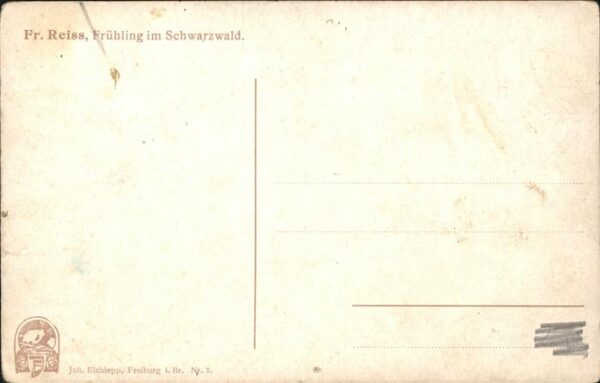 Reiss Fritz Nr. 2 Frühling im Schwarzwald – Bild 2