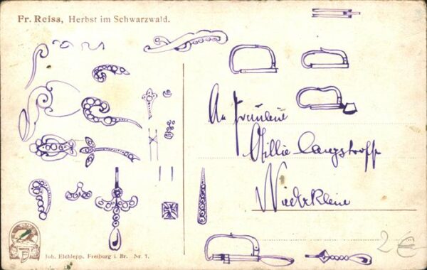 Reiss Fritz Nr. 7 Herbst im Schwarzwald Schwarzwald – Bild 2