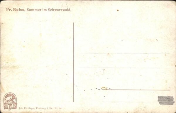 Reiss Fritz Nr. 14 Sommer im Schwarzwald – Bild 2