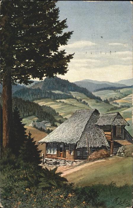 Lederle Karl Nr. 12 Hochschwarzwald Schwarzwaldhaus