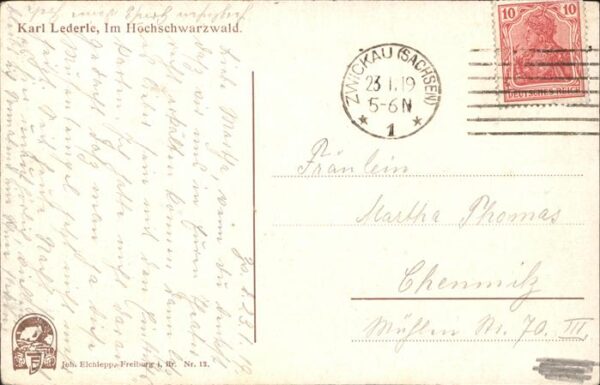 Lederle Karl Nr. 12 Hochschwarzwald Schwarzwaldhaus – Bild 2