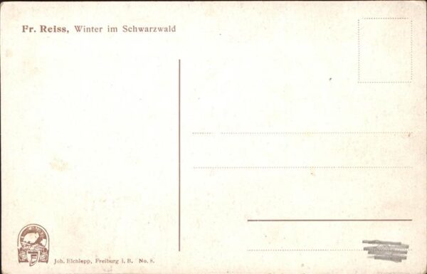 Reiss Fritz Nr. 8 Winter im Schwarzwald – Bild 2