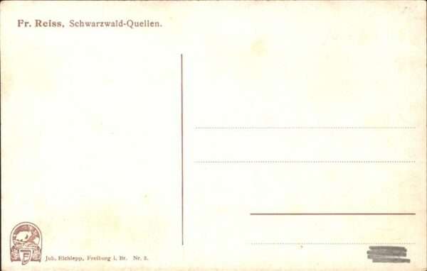 Reiss Fritz Nr. 3 Schwarzwald-Quellen – Bild 2
