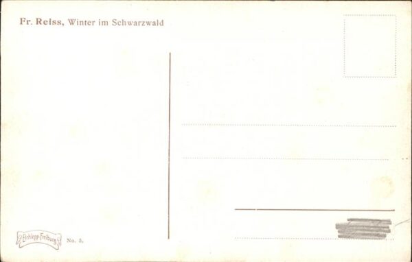 Reiss Fritz Nr. 5 Winter im Schwarzwald – Bild 2