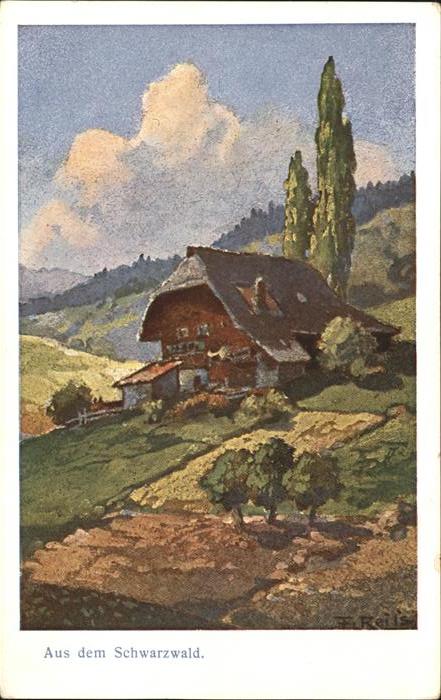 Reiss Fritz Nr. 3653 Schwarzwaldhaus