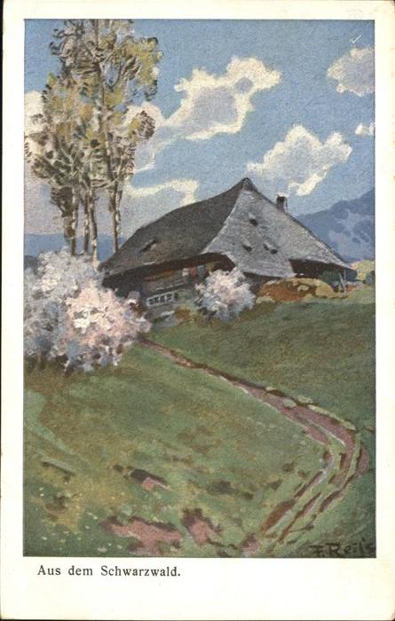 Reiss Fritz Nr. 3658 Schwarzwaldhaus