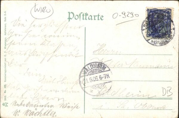 Verlag WIRO Wiedemann Nr. 481 Rochlitz – Bild 2