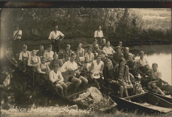 Gitarre Boote Polenzschänke Spreewald