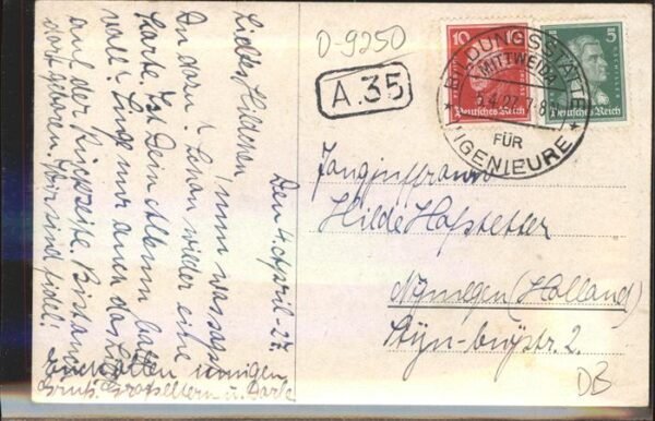 Liederkarte Nr. 3 s gebergliche Mädl Erzgebirge Tra – Bild 2