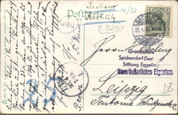 Verlag WIRO Wiedemann Nr. 479 Rochlitz Schloss und Petrikirche – Bild 2