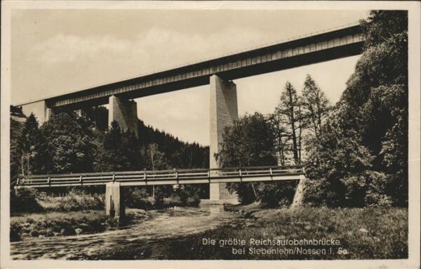 Autobahn Brücke Siebenlehn/Nossen Muldental