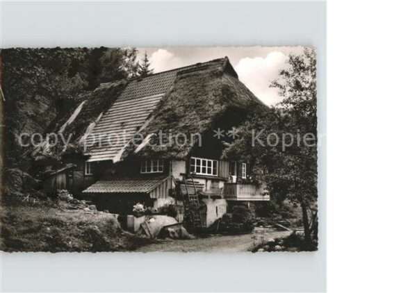 Schwarzwald Schwarzwaldhaus im Harmersbachtal