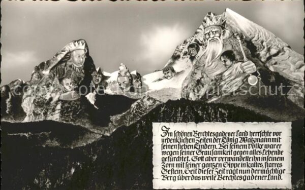 Berggesichter Watzmannsage