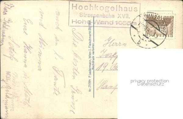 Bergsteigen Klettern Hohe Wand Kamin Hanslsteig – Bild 2