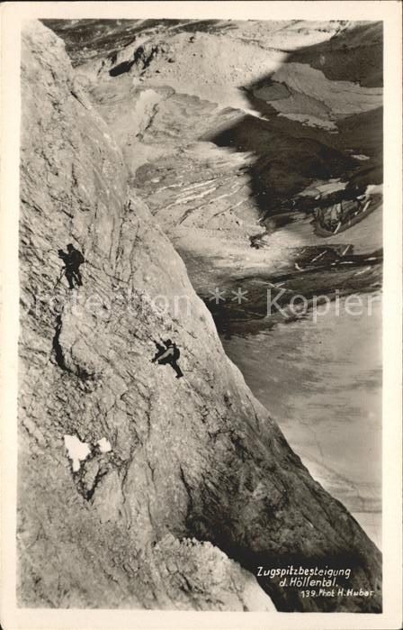 Foto Huber H. Nr. 139 Zugspitze Höllental