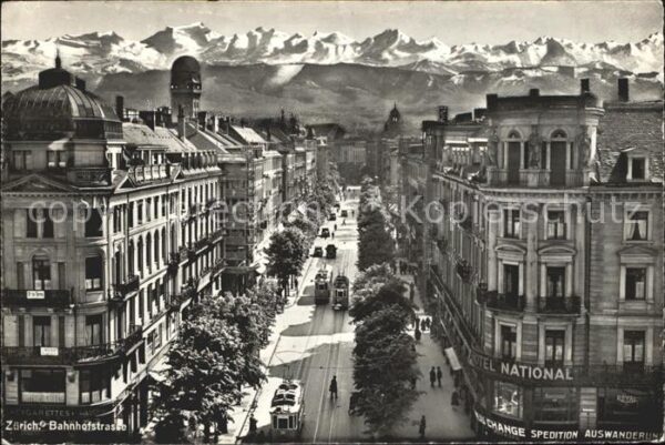 Strassenbahn Bahnhofstrasse Zürich