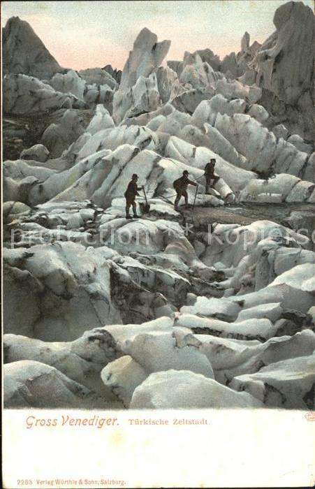 Bergsteigen Klettern Gross Venediger Türkische Zeitstadt
