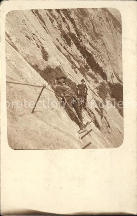 Bergsteigen Klettern