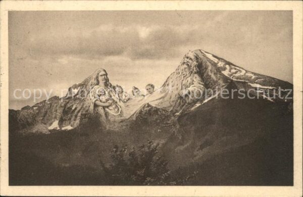 Berggesichter Watzmann-Sage