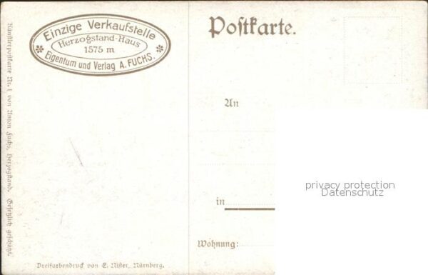 Platz Ernst Berge Heimgarten Martinskopf Herzogstan – Bild 2