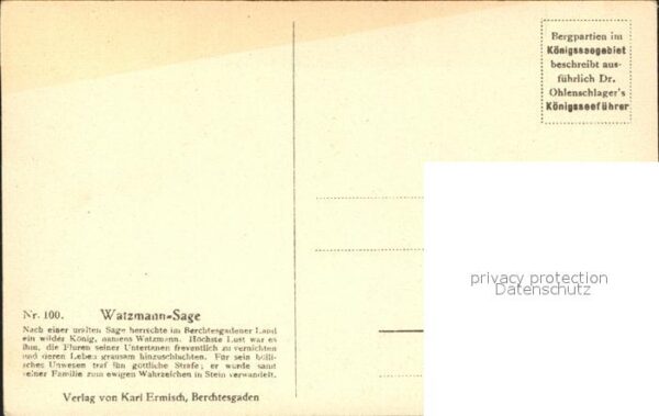 Berggesichter Watzmann-Sage – Bild 2