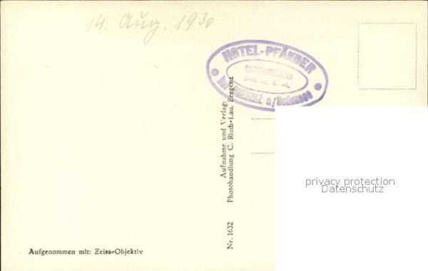 Foto Risch-Lau Nr. 1632 Seilbahn Pfänderbahn Hotel Bergsta – Bild 2