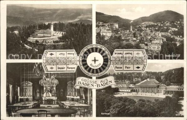 Casino Spielbank Baden-Baden Merkur Spielsaal Kurhaus
