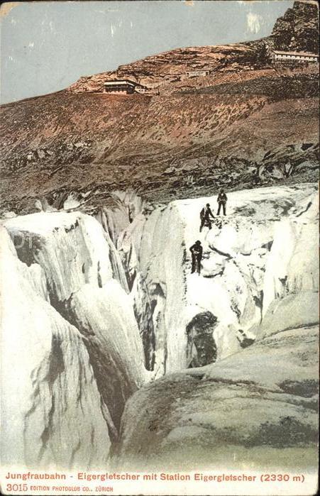 Bergsteigen Klettern Jungfraubahn Eigergletscher Station