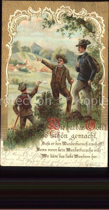 Wandern Männer Gedicht