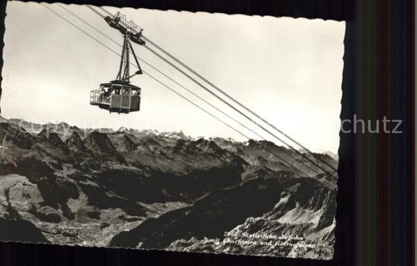 Seilbahn Säntis Churfirsten Glarneralpen
