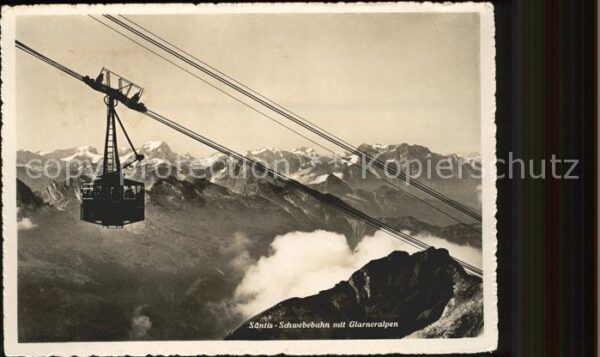 Seilbahn Säntis Glarneralpen
