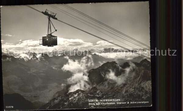 Seilbahn Säntis Churfirsten Glarner Schwyzeralpe