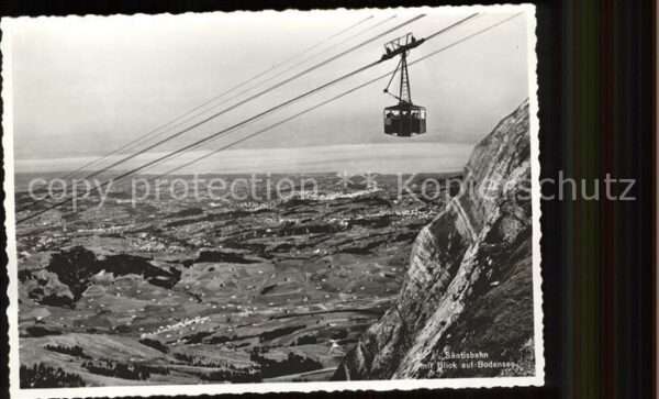 Seilbahn Säntis Bodensee