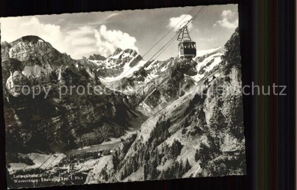 Seilbahn Wasserauen-Ebenalp