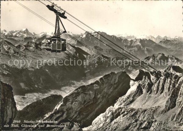 Seilbahn Säntis Tödi Glärnisch Berneralpen