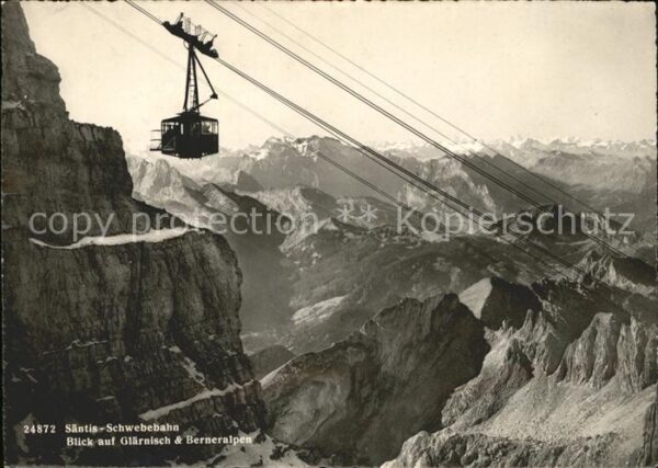 Seilbahn Säntis Glärnisch Berneralpen