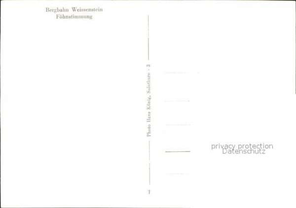 Sessellift Weissenstein – Bild 2